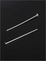 Пины «Гвоздики» СМ-102, 3см, 10гр, цв серебро 127457