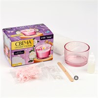 Свеча своими руками. Создание свечи «Розовая гортензия», н-р д/творчества 127473