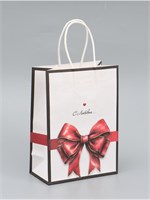 Пакет подарочный крафтовый «С любовью» 15*21*8см, 120г/м² 127581