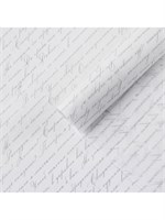 Бумага упаковочная тишью «Стихи», 50*70см 1 лист 127638