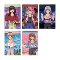 Блокнот А5, 40л на гребне,  Anime Freedoom 113036