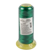Швейные нитки (полиэстер) 210D/3 "Gamma"/"Micron" 1000я 912м цв зеленый 128506