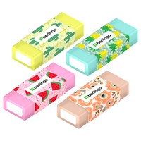 Ластик Berlingo "Funline. Fruits and Flowers", цвета ассорти, 50*20*11мм 32290