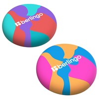 Ластик Berlingo "Neonometry", круглый, термопластичная резина, 36*36*11мм, ассорти 32292