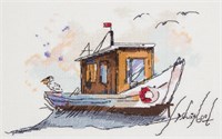 Н-р д/вышивания Panna МТ-1940 Рыбацкая лодка 31049