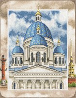 Панна н-р д/вышивки Троице-Измайловский собор в С-Пб ЦМ-1814  22244