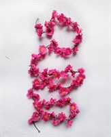 Лиана цветочная 2м Василек цв. розовый