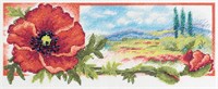 Панна н-р д/вышивки Красный цвет утренней зари Ц-7038 27*11см 27427
