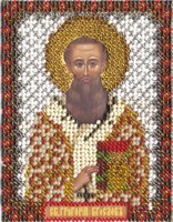 Панна н-р д/вышивки бисером икона святителя Григория богослова ЦМ-1212 8,5*10,5 14201
