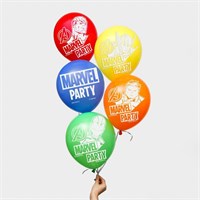 Воздушные шары "Marvel party", Мстители (набор 5 шт) 12 дюйм 1019