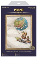 Набор для вышивания "PANNA" "Золотая серия" VS-7182 "Книжное путешествие" 25064