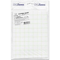 Канва K04R 50*50см белый в клетку  20660