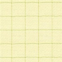 Канва K04R 50*50см кремовый в клетку  19725