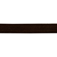 Тесьма-резинка плетеная 8мм*10м коричневая 