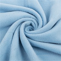 Флис 100% полиэстер 50*50см 230г/м2 FG-001 голубой  25490