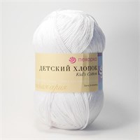 Пехорка Детский хлопок цв.Белый 01