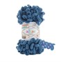 Пряжа Alize Puffy 100% Микрополиэстер 100гр №637, джинс 19009 - фото 10109