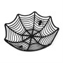 Фруктовая корзина "Паутина с пауками" 28*28см, цвет чёрный - фото 10679