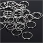 Кольца соединительные металл 8мм 3г Цв. черное серебро  102543 - фото 11823