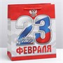 Пакет ламинированный вертикальный «23 февраля!», ML 23 × 27 × 11,5 см 38 - фото 13688