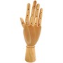 Манекен художественный "рука" Гамма "Студия", мужская правая, деревянный, 30см 103706 - фото 14579