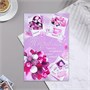 Открытка "Поздравляем! " клубника в шоколаде, 10,8*21,6см 19188 - фото 15592