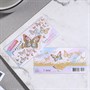Конверт для денег "С Днем Рождения!" бабочки, 16х8см - фото 17359