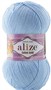 Пряжа Alize cotton gold 55% хлопок/45% акрил №728 Небесно-голубой 106242 - фото 18163