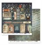 Бумага д/скрапа "Mr.Painter" PSR 201105 "Механическое сердце" 190 г/кв.м 30.5*30.5см 21003 - фото 19241