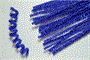 Проволока синельная металлик н-р 6шт, цв. синий 103505 - фото 19562