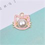 Подвеска Hello Kitty (розовый) 2,0х2,3см ,1шт  109778 - фото 22492