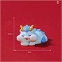 Дракон спит мини-фигурка 2,3*3,7см, цв голубой 113371 - фото 26704