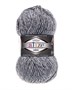 Пряжа Alize Superlana Midi 25% шерсть/75% акрил №801 Серый меланж 114307 - фото 28608