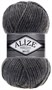 Пряжа Alize Superlana Midi 25% шерсть/75% акрил №182 Средне-серый меланж 114321 - фото 28620