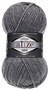 Пряжа Alize Superlana Midi 25% шерсть/75% акрил №21 Серый 114342 - фото 28632