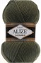 Пряжа Alize lanagold classic 51% акрил/49% шерсть 100гр №29 Хаки 116271 - фото 30603