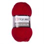 Пряжа YarnArt Merino De Luxe/50 50% шерсть/50% акрил, 100гр №156 Красный 116958 - фото 31263