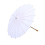 Зонтик бумажный для росписи, диаметр 20 см, длина 16 см - фото 32691
