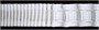 Лента шторная белая W253G 25мм 1м 118236 - фото 32875