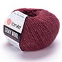 Пряжа YarnArt Silky wool 35% шелк/65% шерсть 25гр №344 Бордо 119162 - фото 33883