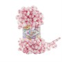 Пряжа Alize Puffy Color 100% Микрополиэстер 100гр №6494 розовый/белый 118932 - фото 33892