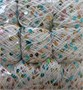 Пряжа "Королевская" с пайетками 100% хлопок, 50г/120м № AJ138 цв белый, пайетки микс 120571 - фото 36173