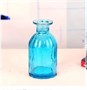 Сосуд стеклянный "вазочка" Цв. голубой 7*14 см 802 - фото 37561