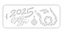 Трафарет многоразовый 25*10м "С новым годом, 2025" 121727 - фото 38538