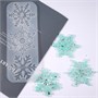 Форма силикон 19*11,5см 8 снежинок 001   121835 - фото 38644