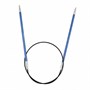 Спицы круговые Zing 4мм/60см, (темно-синий), KnitPro 122354 - фото 39101