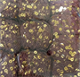 Пряжа "Королевская" с пайетками 100% хлопок, 50г/120м № AJ119 цв шоколадный, пайетки золото 122831 - фото 39625