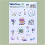 Наклейки детские бумажные «Лавандовая фантазия», 11*16см 123144 - фото 39913