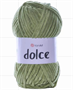 Пряжа "Dolce" 100% микрополиэстер 120м/100гр №798 светлая олива  114747 - фото 40664