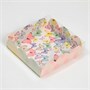 Коробка д/печенья, кондитерская упаковка с PVC крышкой, «Бабочки», 10.5*10.5*3см 123883 - фото 41036